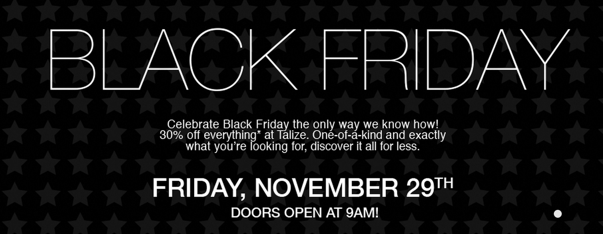 Talize-Canada-Black-Friday-Sale