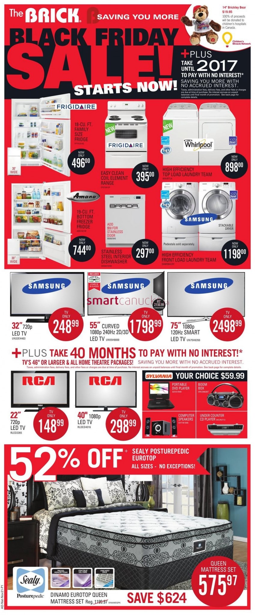 The Brick Black Friday Canada 2014 Flyer, Sales and Deals › Black Friday Canada