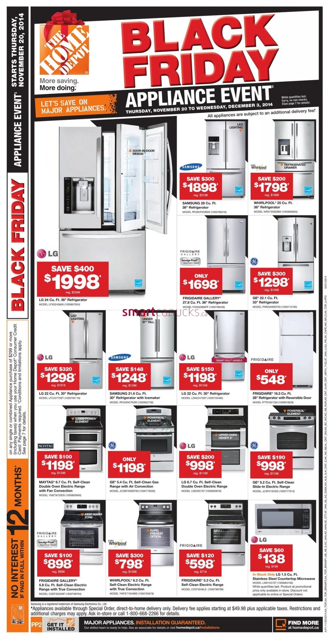 Home Depot Black Friday Canada 2014 Flyer, Sales and Deals › Black Friday Canada