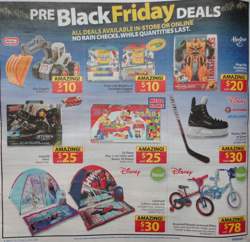 Walmart Canada Black Friday 2014 Flyer, Sales and Deals › Black Friday Canada