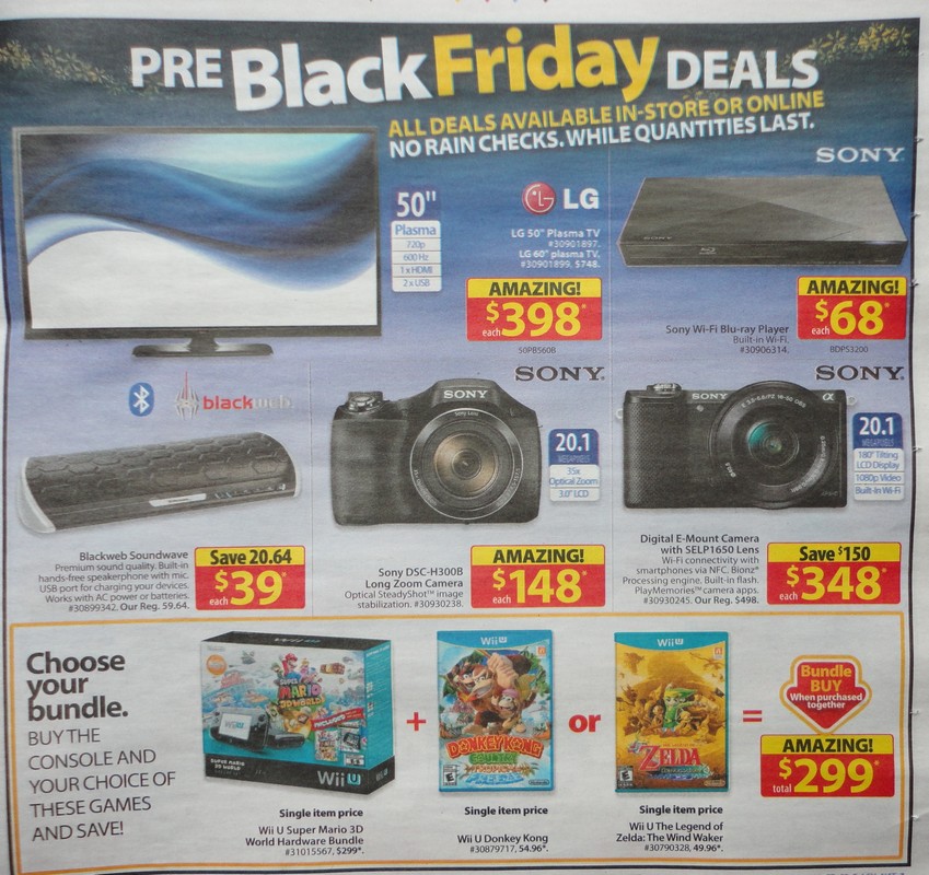 Walmart Canada Black Friday 2014 Flyer, Sales and Deals › Black Friday Canada