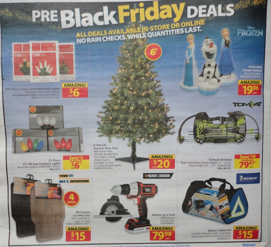Walmart Canada Black Friday 2014 Flyer, Sales and Deals › Black Friday Canada